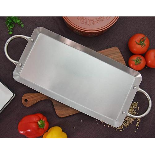 ARC Rectangle Stainless Steel Griddle Pan