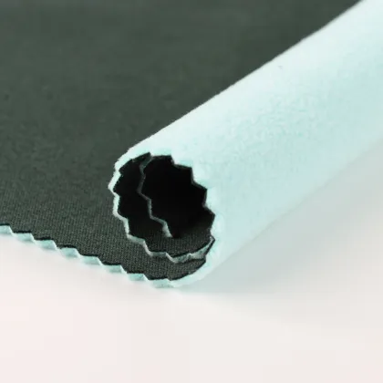 Breathable Softshell and Recyclable Cationic Interlock Fleece Fabrics: Helly Hansen PolarFleece with TPU Laminate