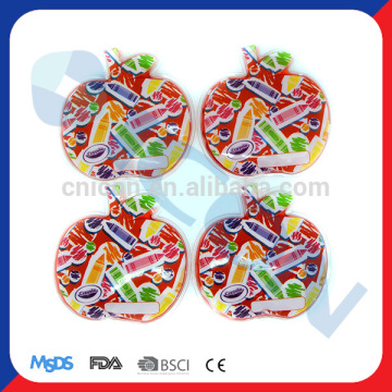 Food Grade Reusable Gel Hot Cold Pack For Kids