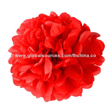 Folding paper flower, used for decorations