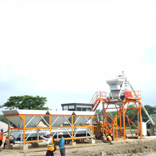 concrete mixing plant HZS50 concrete batching plants