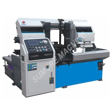 High-Speed Full Automatic 330mm Horizontal Band Saw for Metal Cutting