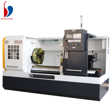 CNC Lathe CK6150: Automatic Dual Spindle Flat Bed CNC Lathe for Metalworking