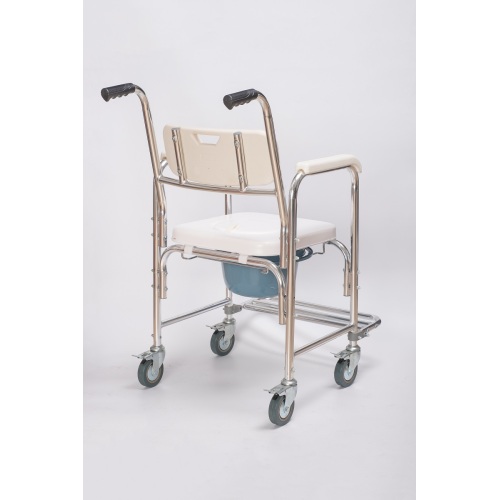 Commode Chair for elderly Mobility Durable Waterproof Accessible Medical Rolling Chair Factory