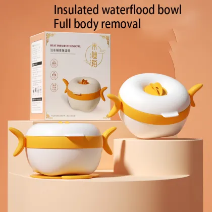 Stainless Steel Insulated Food Bowl for Toddlers