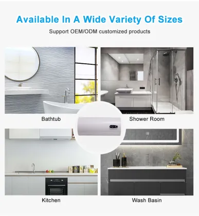 Modern Design Storage Water Heater for Bathroom Heating - Electric Water Heater