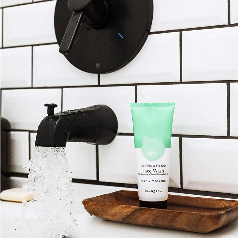 brightening face wash