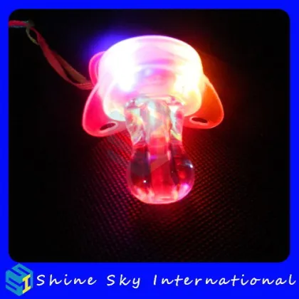 Fashion New Arrival Led Soft Pacifier
