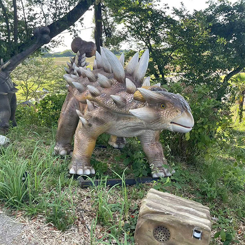 Animatronic Ankylosaurus for Trade Shows
