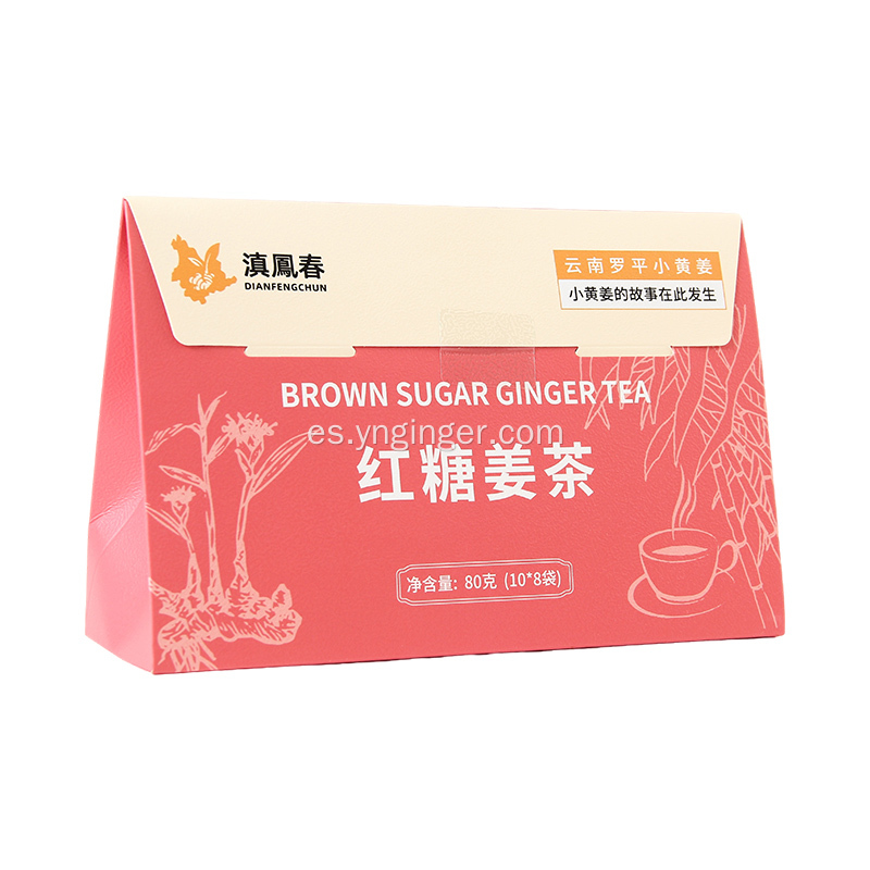 Té de jengibre instantáneo a base de hierbas para el cuerpo cálido para la enfermedad
