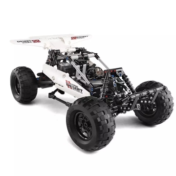 New Desert-themed MOC RC Car Building Block Toys for Kids: 18001 Mould King 4x4 High Speed Off-Road Plastic Toy Blocks