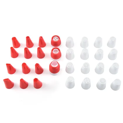 Baking Decorations Supplies Set: 85pcs Piping Tips, Sprinkles & Storage Container for Cake Decorating