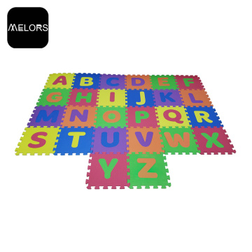 Alfabeto per bambini educativo Stuoia di puzzle Mat intrecciato in schiuma