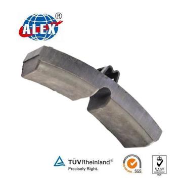 Composite Railway tread brake block with high or low friction