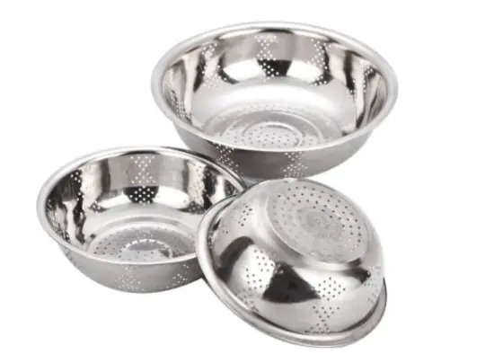 Stainless Steel Washing Basket Kitchen Utensils and Tools