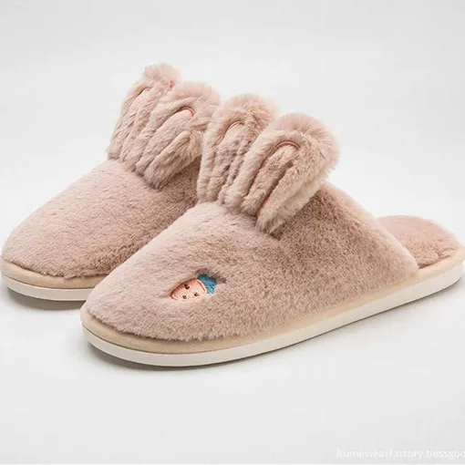 Autumn And Winter Warm Thick Slippers