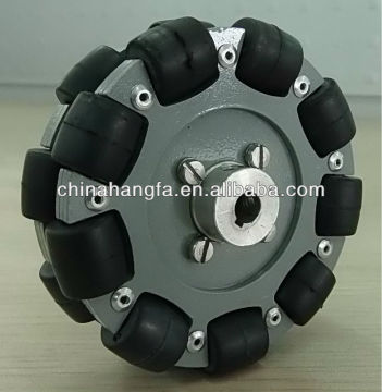 76.2mm double aluminum omniwheel QL-08
