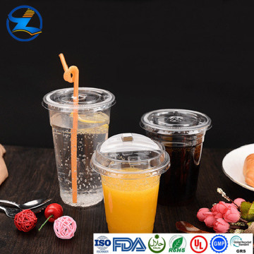 Biodegradable Transparent Clean Cold Cup PLA