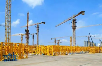 construction equipment tower crane