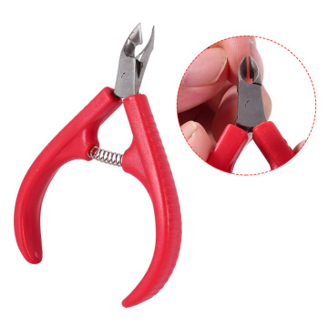 Stainless Steel Toe Finger Cuticle Nipper Nail Clipper Trimmer Cutter Plier Scissors Beauty Nail Art Manicure Tool Foot Care