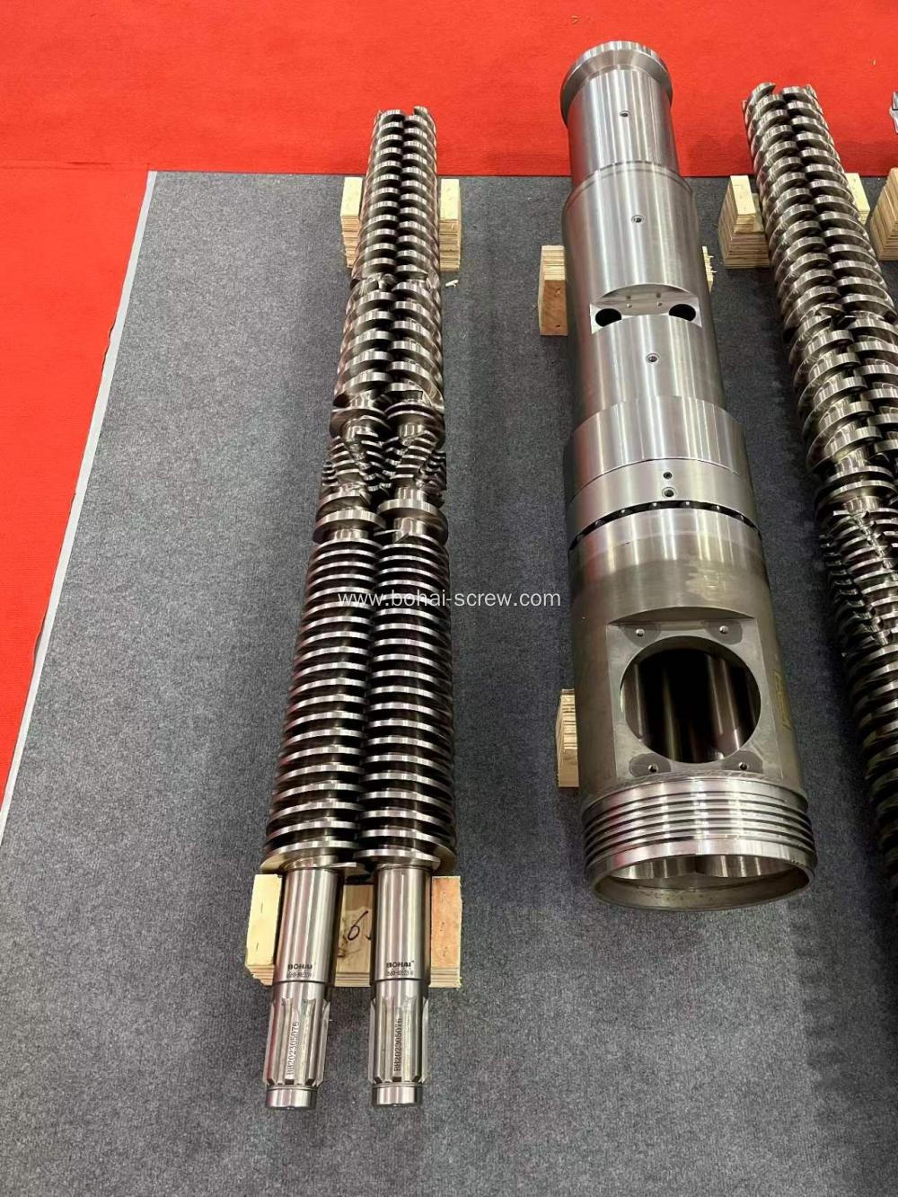 High Quality PVC Extruder Conical Twin Screw