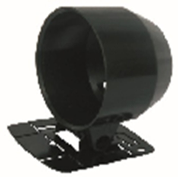 DRAGONGAUGE 52mm Universal Car Black Plastic Gauge Pod Holder Dash Mount