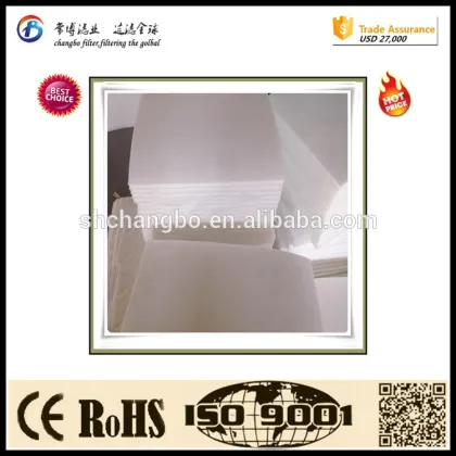 nonwoven fabric filter media/needle punched hard filter media
