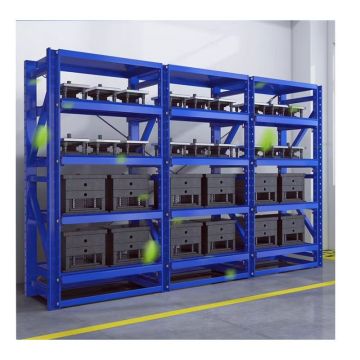 Custom Made Premium Metal Pallet Shelves & Heavy-Duty Mold Racks Factory