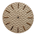 Custom Embossed crease pattern watch dial