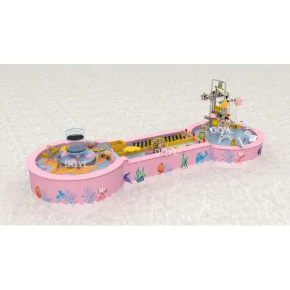 Water Play and Exercise Table: Fun Kids Park Equipment for Indoor Play Areas