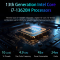 Intel Core i7 13620h dengan pc permainan gtx1060