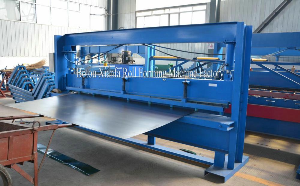 Color Steel Sheet hydraulic shearing mahcine