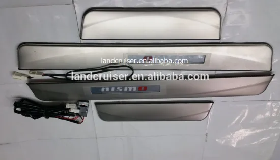 NISMO led door sill for NI-SSAN Patrol 2014-2016, door sill with light for NS patrol