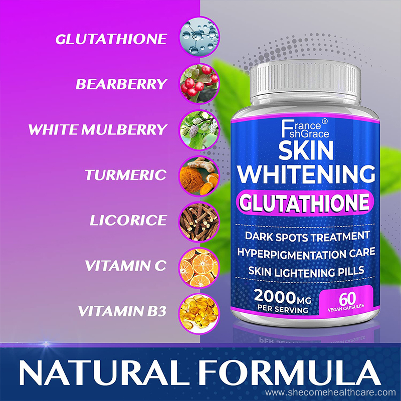 Whitening anti-aging effect Glutathione Whitening capsules