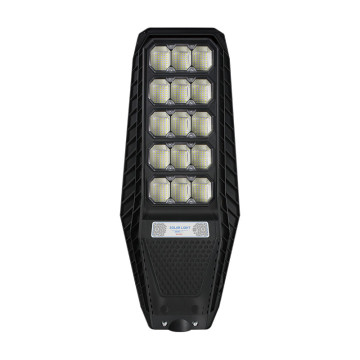 โคมไฟถนน All-in-One พร้อมเซ็นเซอร์ตรวจจับความเคลื่อนไหว, 100W-300W, IP65, ไฟ LED ลูเมนสูง