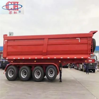 30cbm dump trailers end tipper semi trailer
