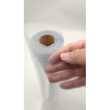 Película de PVC helada translúcida flexible para bolsas de orina