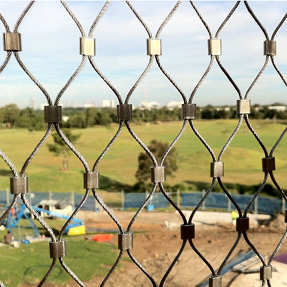 Zoo Stainless Steel Wire Rope Mesh Net