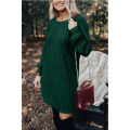 Übergroße Pullover -Pullover -Kleider von Frauen