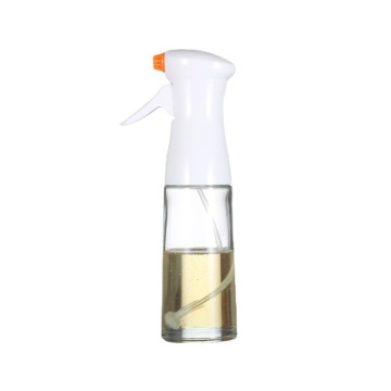 200ml 300ml Cocina transparente de cocina transparente Barbacoa Aceite de oliva Dispensador de vidrio fino botella de neblina