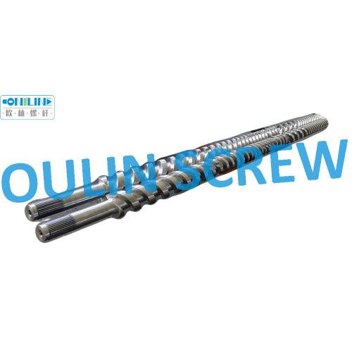 Apx 75mm Twin Parallel Screw Barrel for Extruder Machine