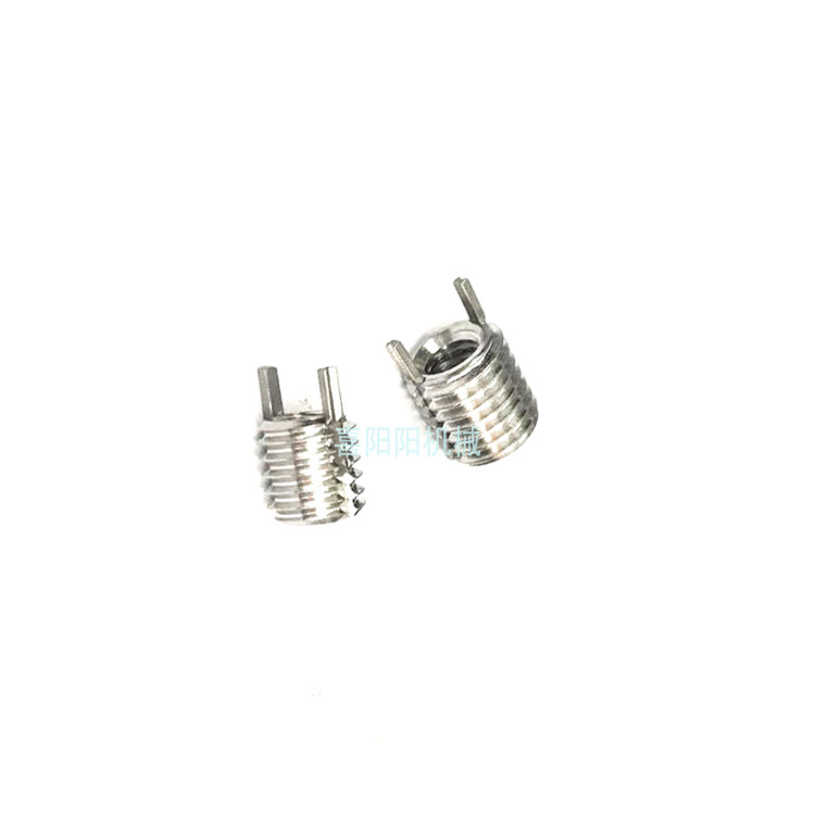 Lightweight Lock-Type Keenserts Thread Repair Insert Durable Stainless Steel Aluminium for Easy Installation