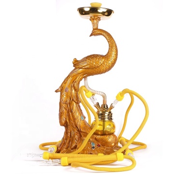 China factory wholesale top quality animal hookah chicha design hookah shisha narguile phoenix shape big hookah