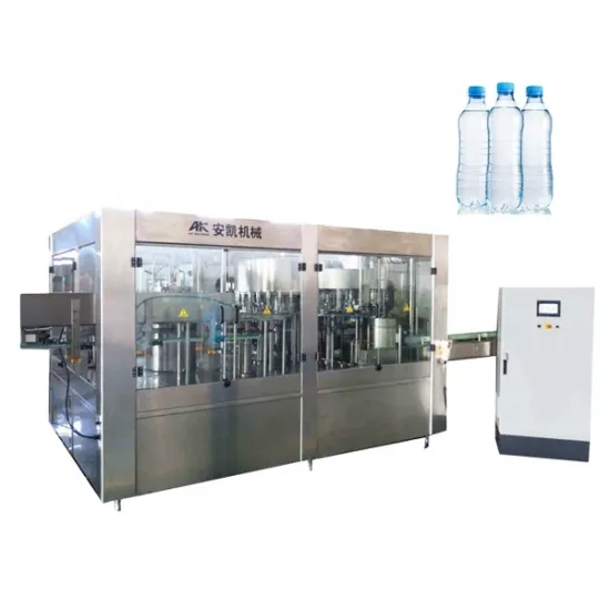 Full Line Bottling Mineral Water Filling Machine