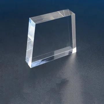 Hot Selling LPL Transparent Optical Glass K9 Sapphire Light Guide Block for Laser Beauty Instruments