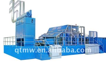 2500 mm nonwoven fiber carding machine