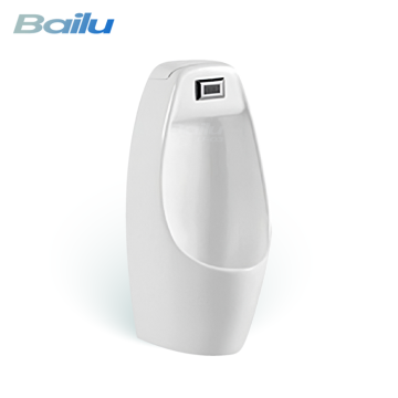 China Supplier White Wall-Hung Urinal with Sensor for Bathroom