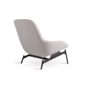 Chaise longue en tissu de style moderne