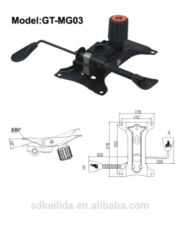 manual recliner mechanism