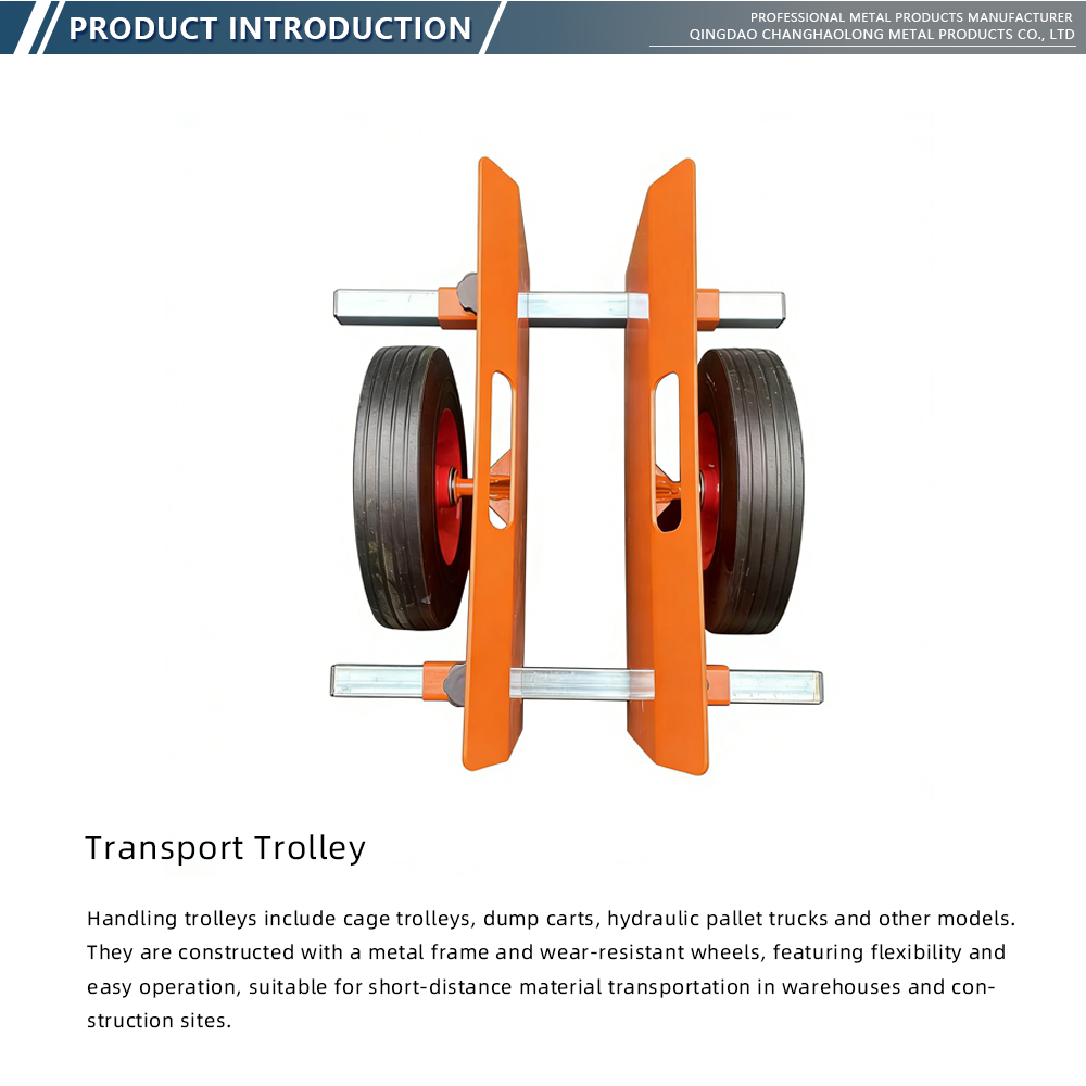 Construction Site Panel Glass Transport Dolly x